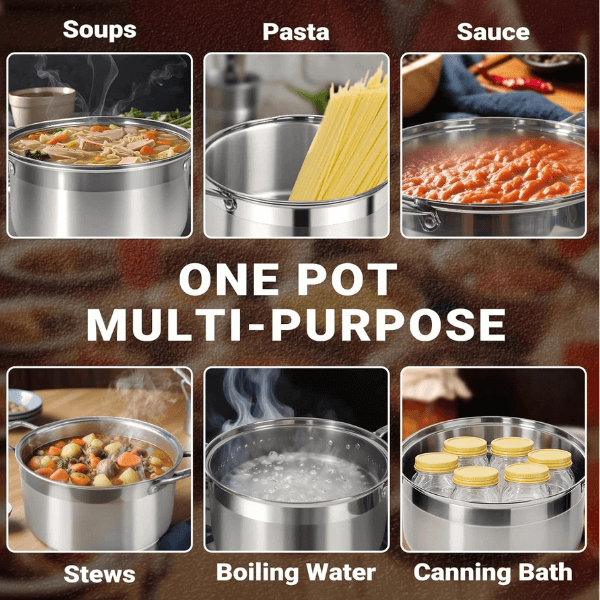 Taimir™ - Stainless Steel Pot