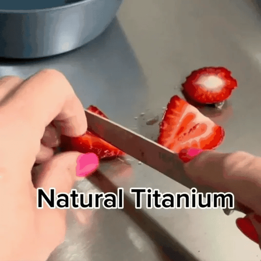 Titanium board cutting